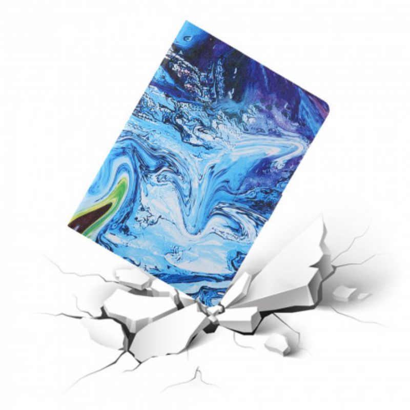 Custodia in pelle Samsung Galaxy Tab A7 (2020) Pittura