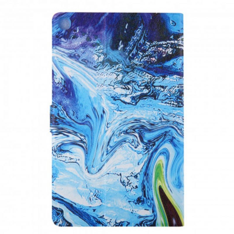 Custodia in pelle Samsung Galaxy Tab A7 (2020) Pittura