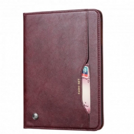 Custodia in pelle Samsung Galaxy Tab A7 (2020) Set Di Carte
