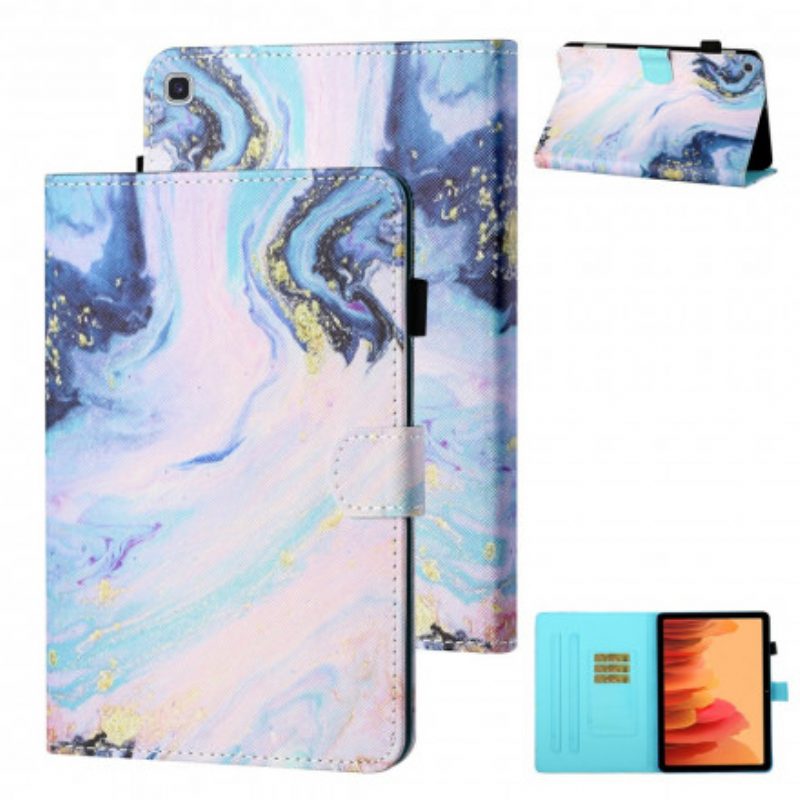 Custodia in pelle Samsung Galaxy Tab A7 (2020) Versione In Marmo