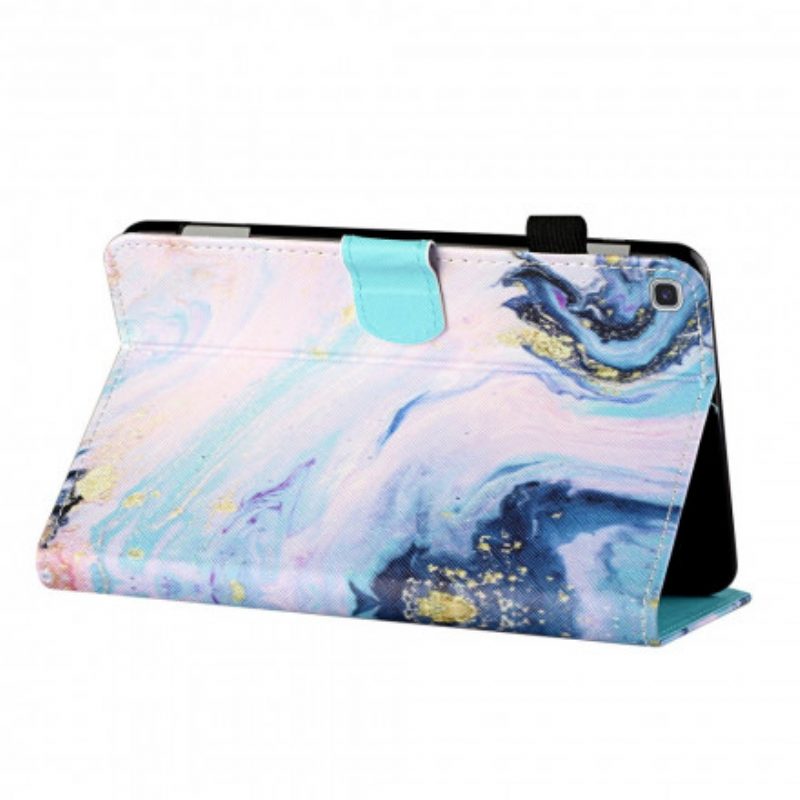 Custodia in pelle Samsung Galaxy Tab A7 (2020) Versione In Marmo