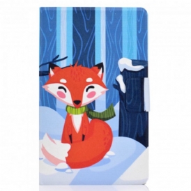 Custodia in pelle Samsung Galaxy Tab A7 (2020) Volpe