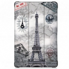 Custodia Samsung Galaxy Tab A7 (2020) Torre Eiffel Rinforzata