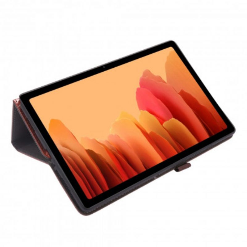 Folio Cover Samsung Galaxy Tab A7 (2020) 2 Persiane In Ecopelle