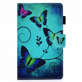 Folio Cover Samsung Galaxy Tab A7 (2020) Farfalle Uniche