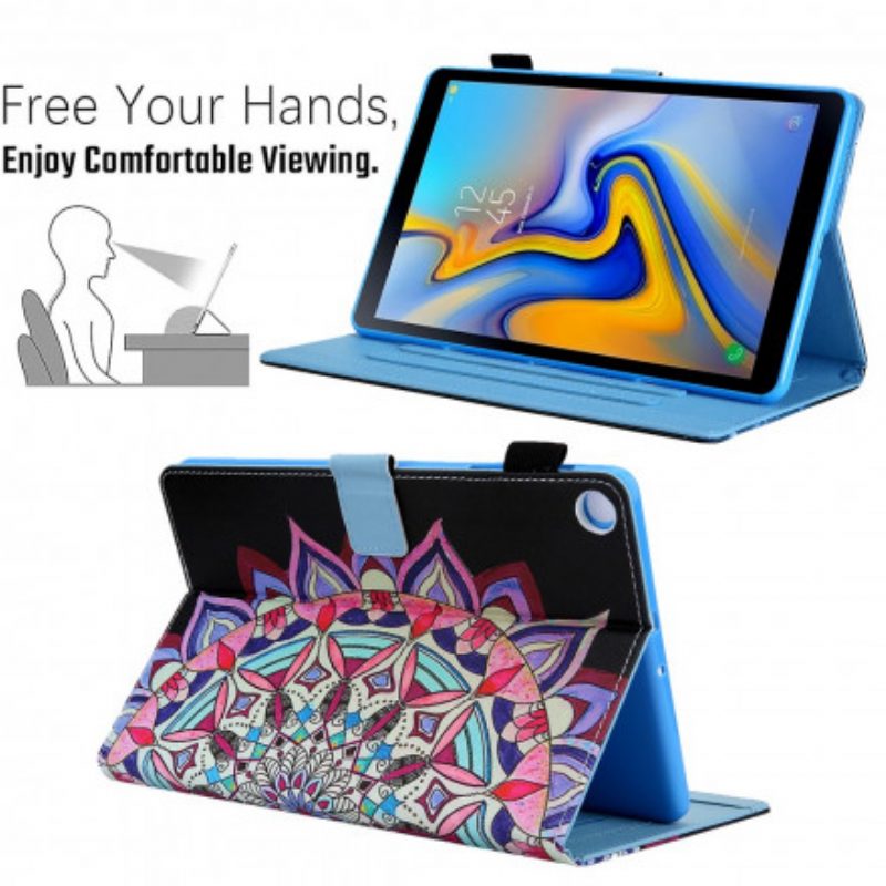 Folio Cover Samsung Galaxy Tab A7 (2020) Mandala Grafico