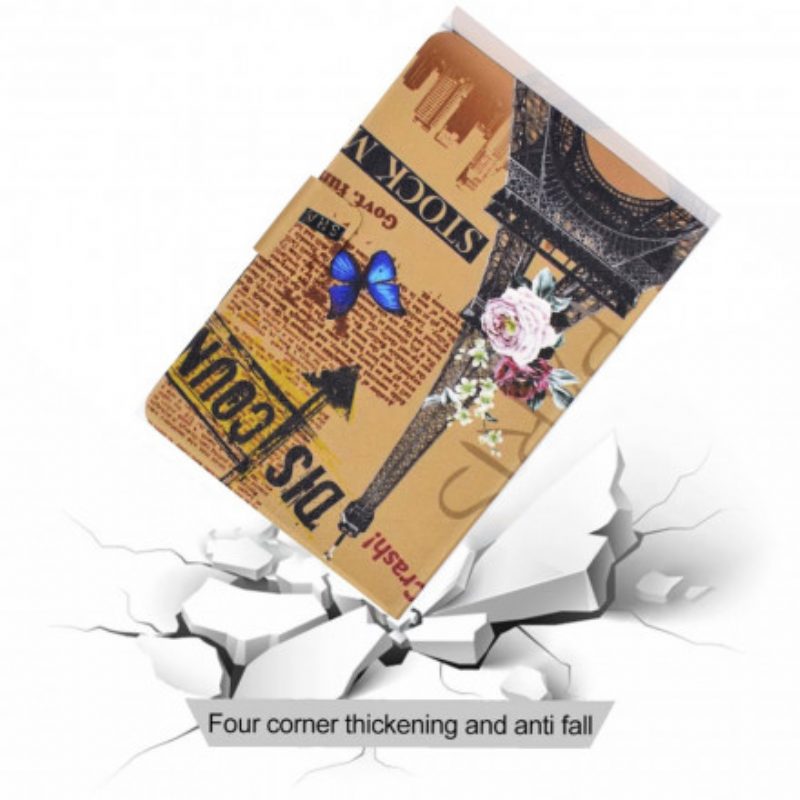 Folio Cover Samsung Galaxy Tab A7 (2020) Torre Eiffel