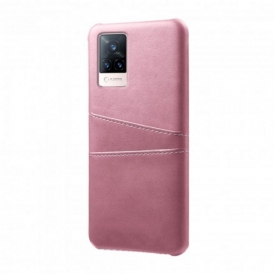 Cover Vivo V21 5G Portacarte Doppio Ksq