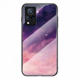 Cover Vivo V21 5G Vetro Temperato In Marmo