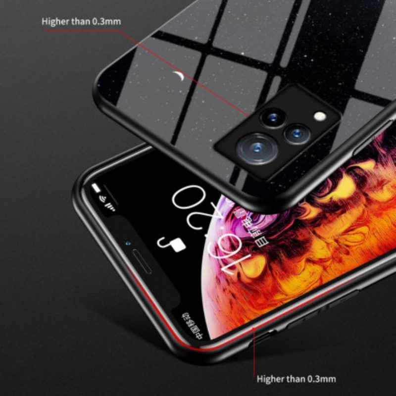Cover Vivo V21 5G Vetro Temperato In Marmo
