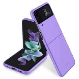 Folio Cover Samsung Galaxy Z Flip 4 Custodia in pelle Classico Rigido
