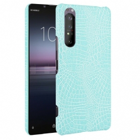 Cover Sony Xperia 1 II Effetto Pelle Di Coccodrillo