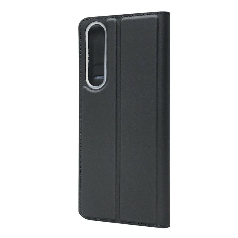 Folio Cover Sony Xperia 1 II Custodia in pelle Chiusura Magnetica