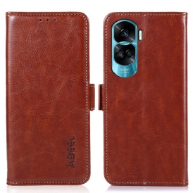 Custodia in pelle Honor 90 Lite Abeel In Finta Pelle