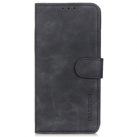 Custodia in pelle Honor 90 Lite Khazneh Effetto Pelle Scamosciata