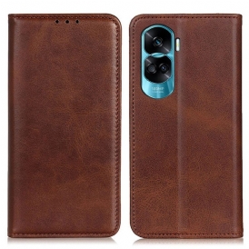 Folio Cover Honor 90 Lite Custodia in pelle Stile Classico
