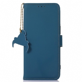 Folio Cover Honor 90 Lite Vera Pelle Rfid