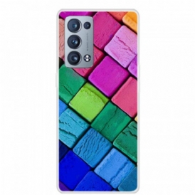 Cover Oppo Reno 6 Pro 5G Blocchi Colorati