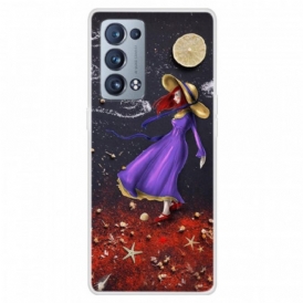 Cover Oppo Reno 6 Pro 5G Donna Al Mare