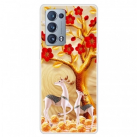 Cover Oppo Reno 6 Pro 5G Modello Di Cervo