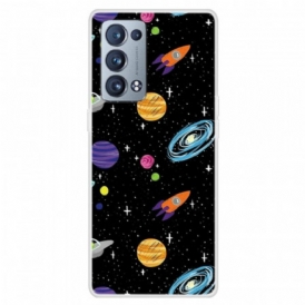 Cover Oppo Reno 6 Pro 5G Pianeta Galassia