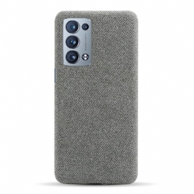 Cover Oppo Reno 6 Pro 5G Rivestimento In Tessuto
