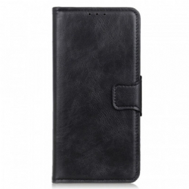 Custodia in pelle Oppo Reno 6 Pro 5G Il Nero Del Cavallo Pazzo