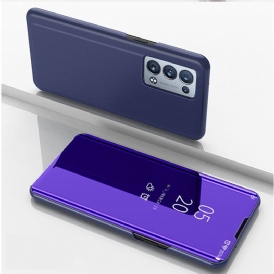 Folio Cover Oppo Reno 6 Pro 5G Custodia in pelle Superficie Ultra Liscia