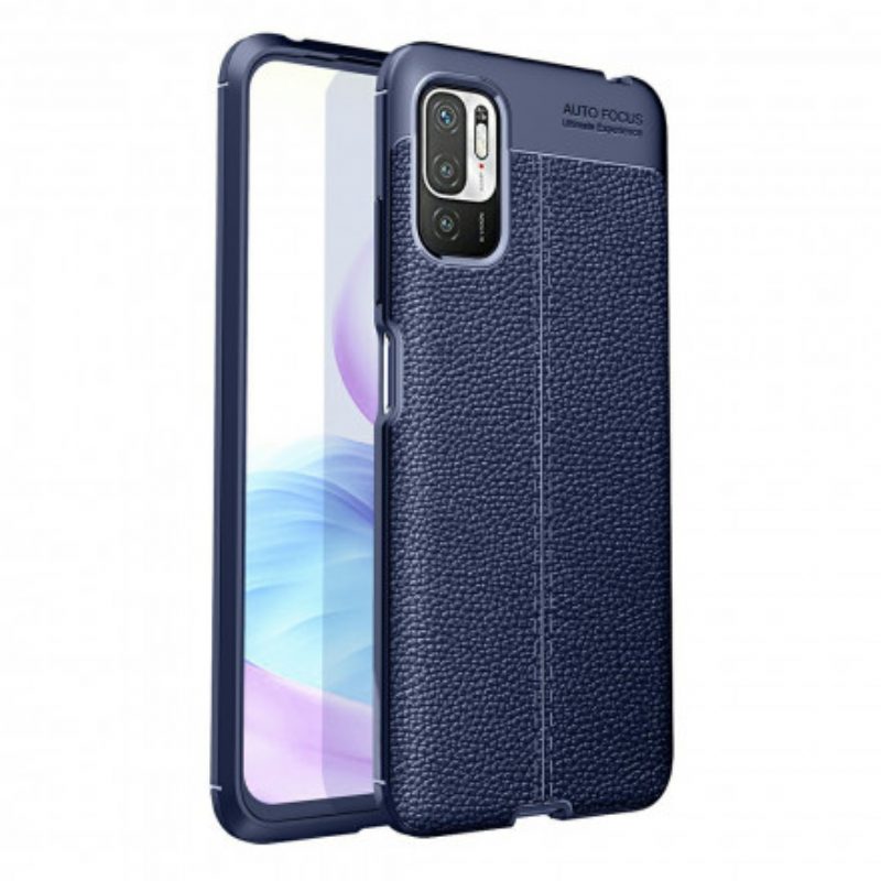 Cover Xiaomi Redmi Note 10 5G Linea Litchi Double Effetto Pelle