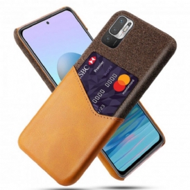Cover Xiaomi Redmi Note 10 5G Titolare Della Carta Ksq