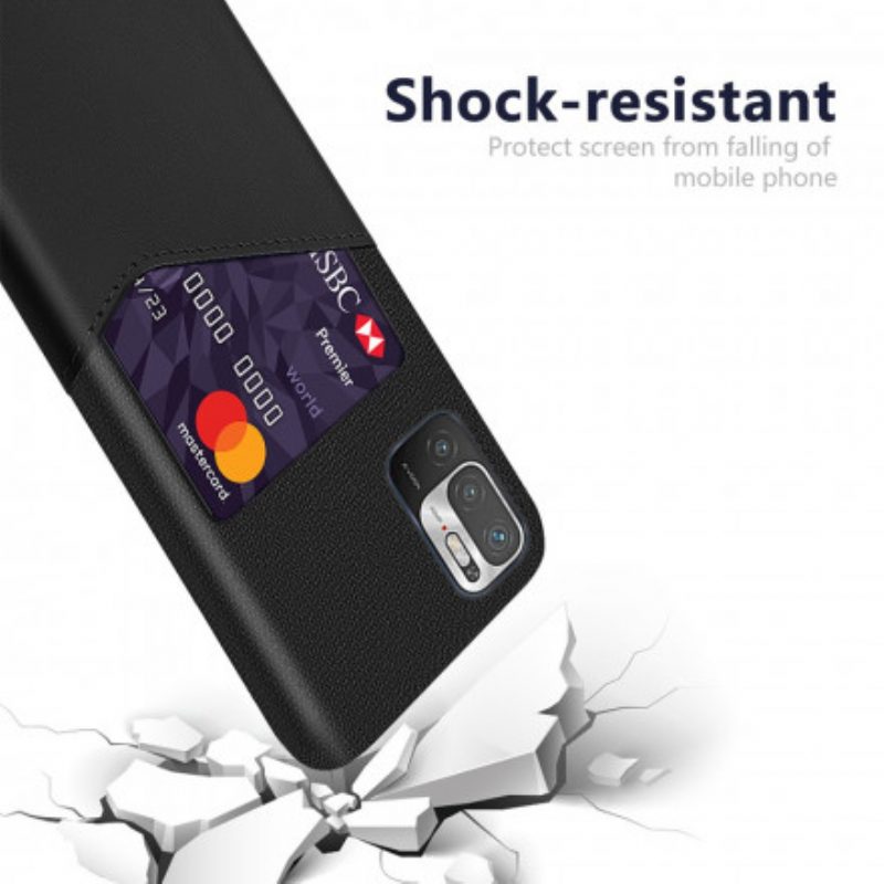 Cover Xiaomi Redmi Note 10 5G Titolare Della Carta Ksq
