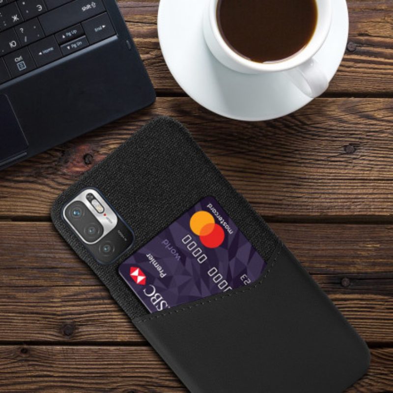 Cover Xiaomi Redmi Note 10 5G Titolare Della Carta Ksq