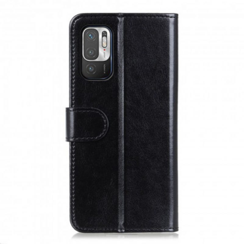 Custodia A Portafoglio Xiaomi Redmi Note 10 5G Finezza In Ecopelle
