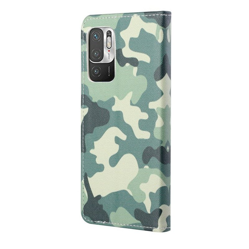 Custodia in pelle Xiaomi Redmi Note 10 5G Camuffare