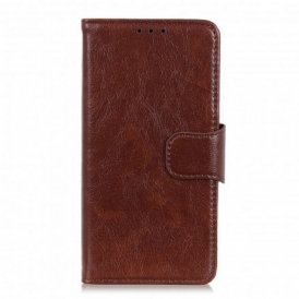 Custodia in pelle Xiaomi Redmi Note 10 5G Crosta Di Nappa