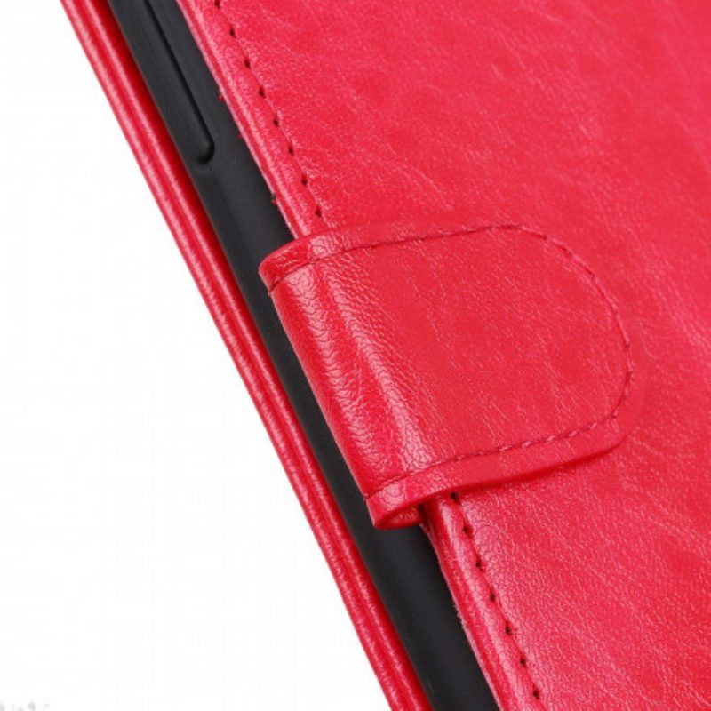 Custodia in pelle Xiaomi Redmi Note 10 5G Ecopelle Testurizzata