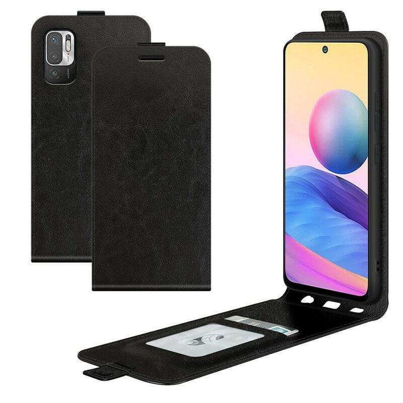 Custodia in pelle Xiaomi Redmi Note 10 5G Folio Cover Aletta Verticale