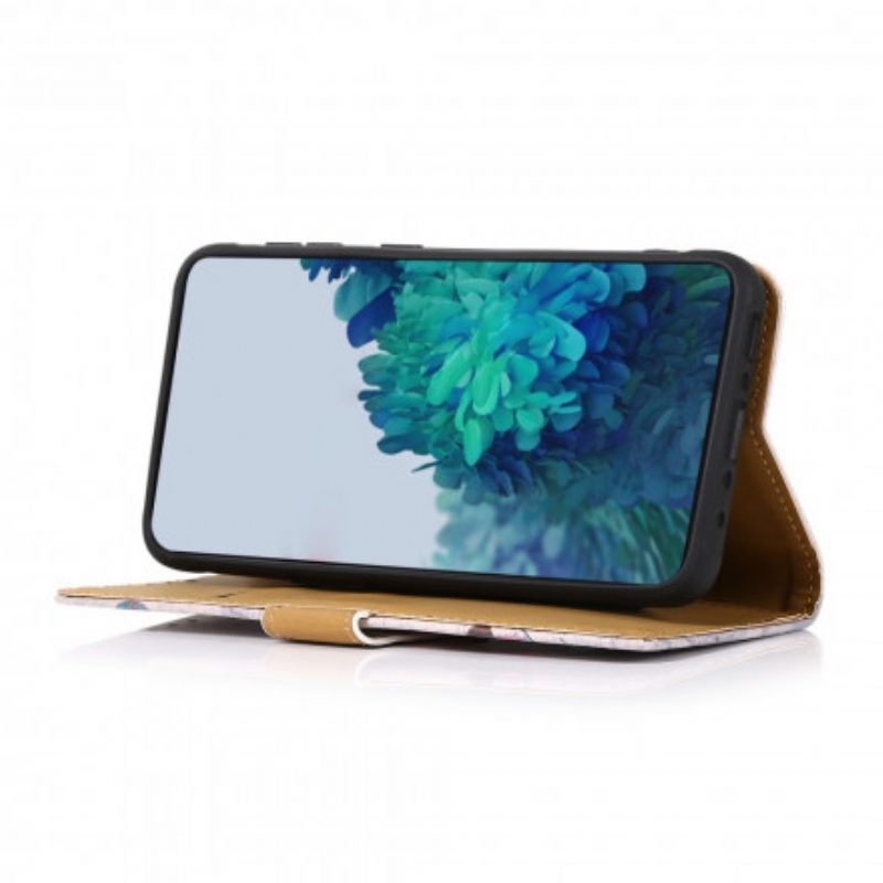 Custodia in pelle Xiaomi Redmi Note 10 5G Torre Eiffel Del Poeta