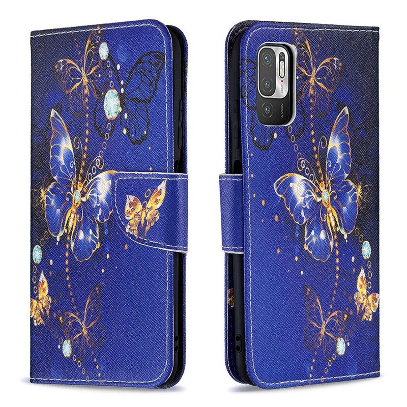 Folio Cover Xiaomi Redmi Note 10 5G Farfalle Incredibili