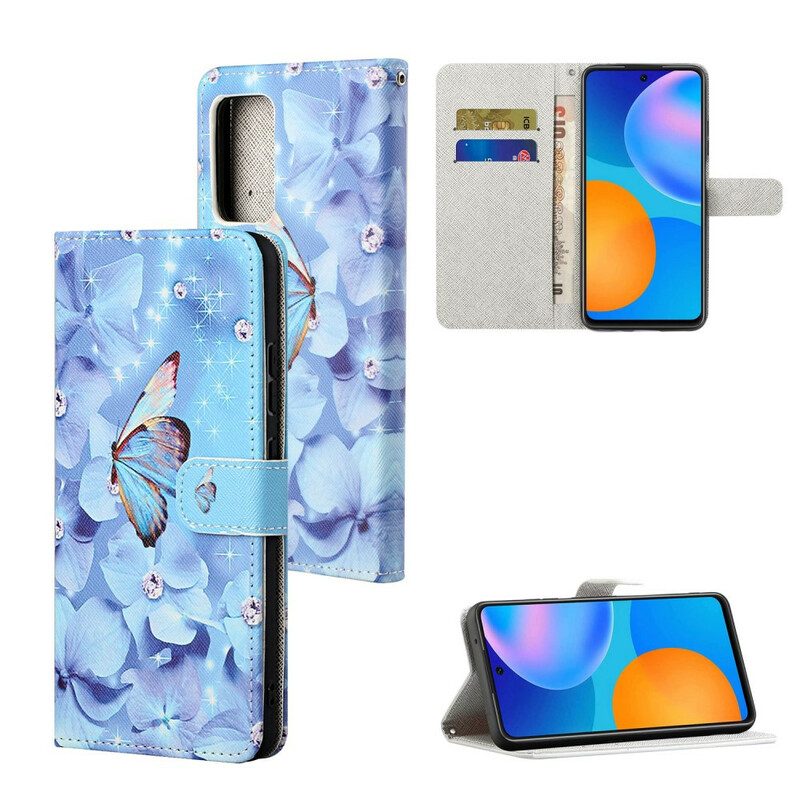 Folio Cover Xiaomi Redmi Note 10 5G Perizoma Farfalle