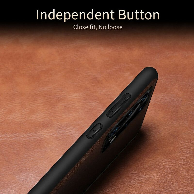 Cover Huawei P40 Pro Effetto Pelle Vintage
