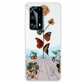 Cover Huawei P40 Pro Farfalle Della Natura