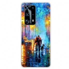 Cover Huawei P40 Pro Passeggiata In Famiglia
