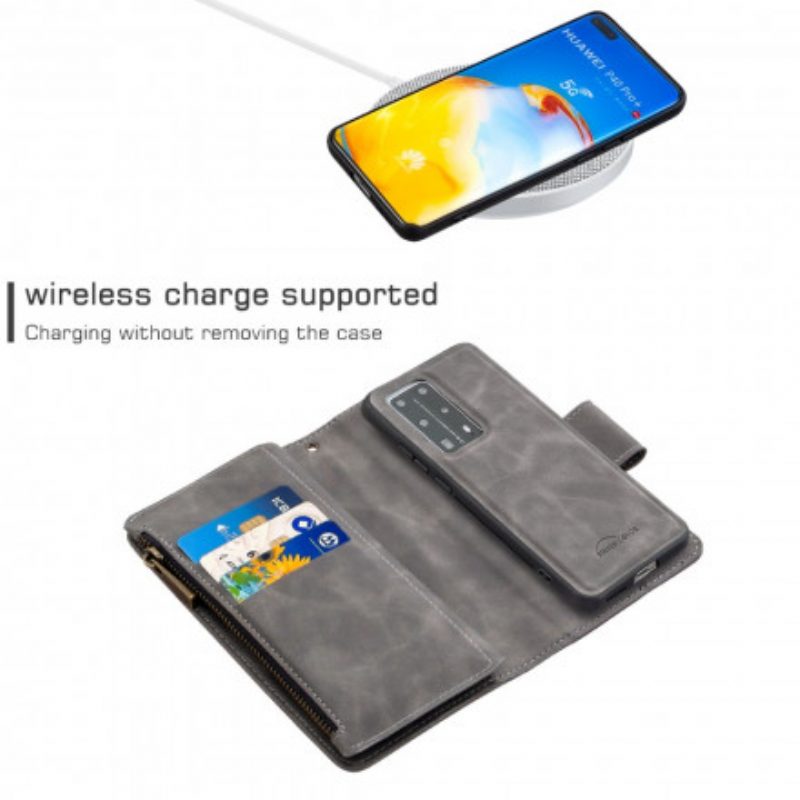 Cover Huawei P40 Pro Staccabile Con Zip