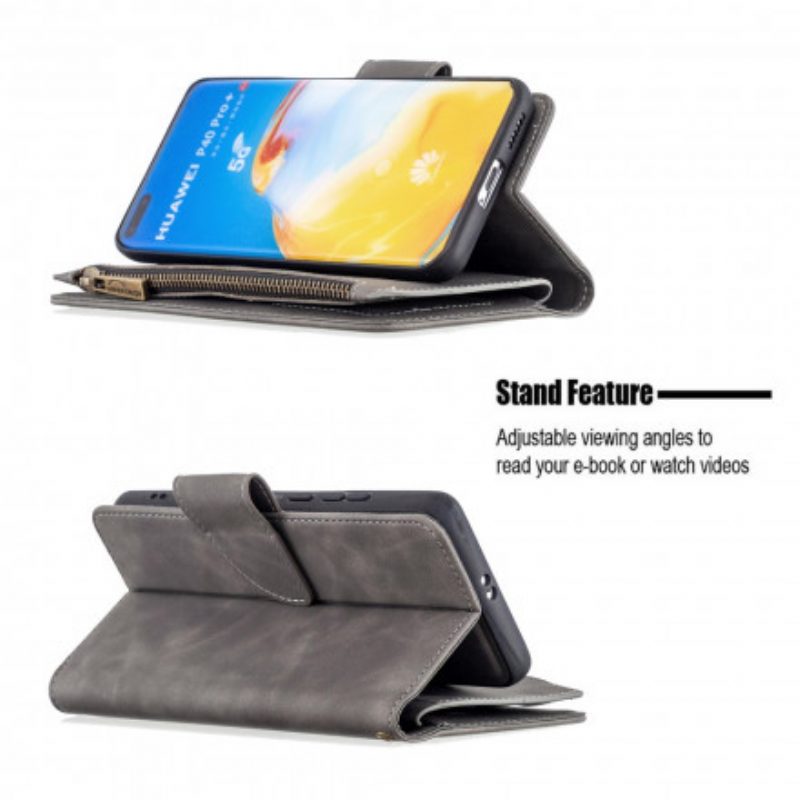 Cover Huawei P40 Pro Staccabile Con Zip