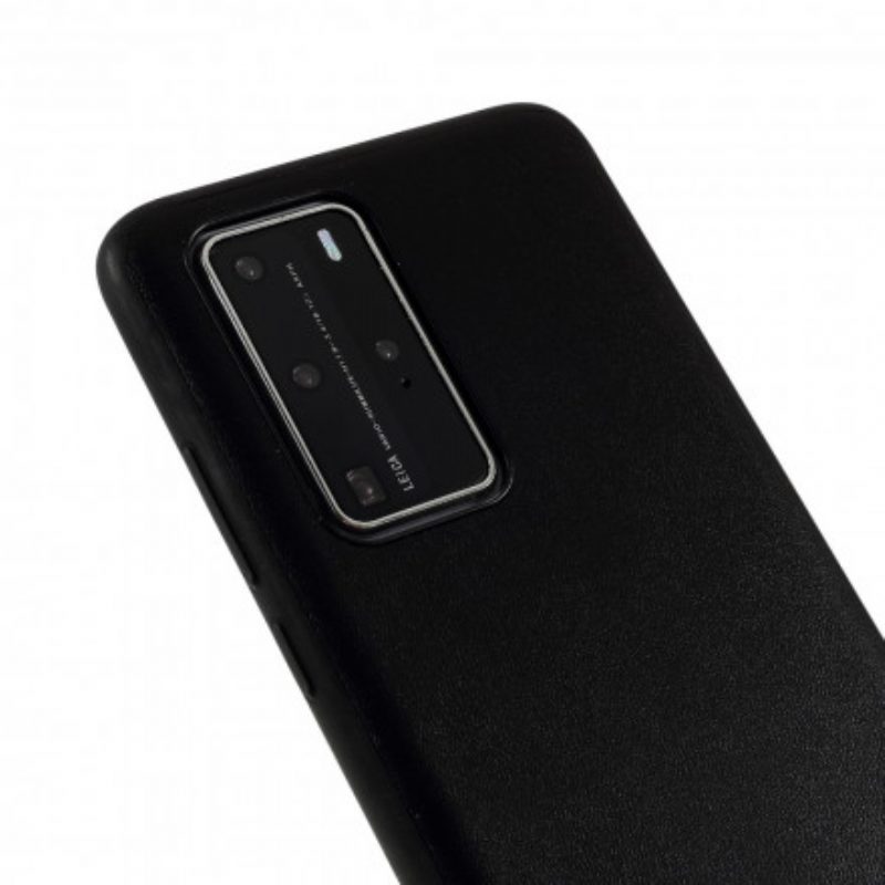 Cover Huawei P40 Pro Stile Pelle X-level