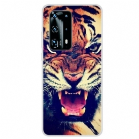Cover Huawei P40 Pro Tigre Anteriore