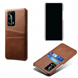 Cover Huawei P40 Pro Titolare Della Carta