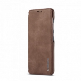 Folio Cover Huawei P40 Pro Custodia in pelle Lc.imeeke Effetto Pelle