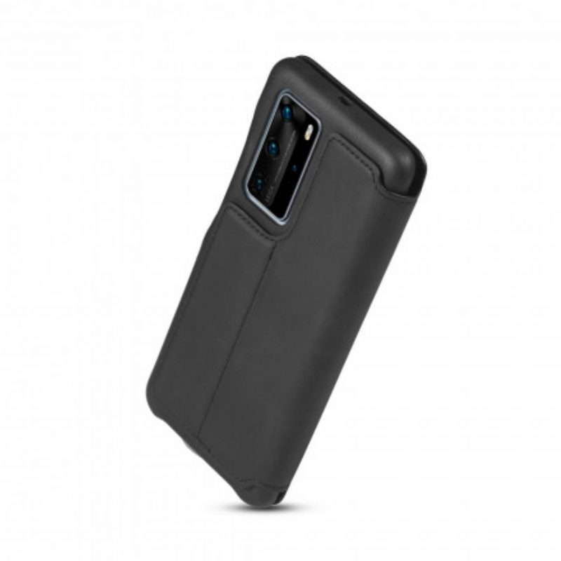 Folio Cover Huawei P40 Pro Custodia in pelle Lc.imeeke Effetto Pelle